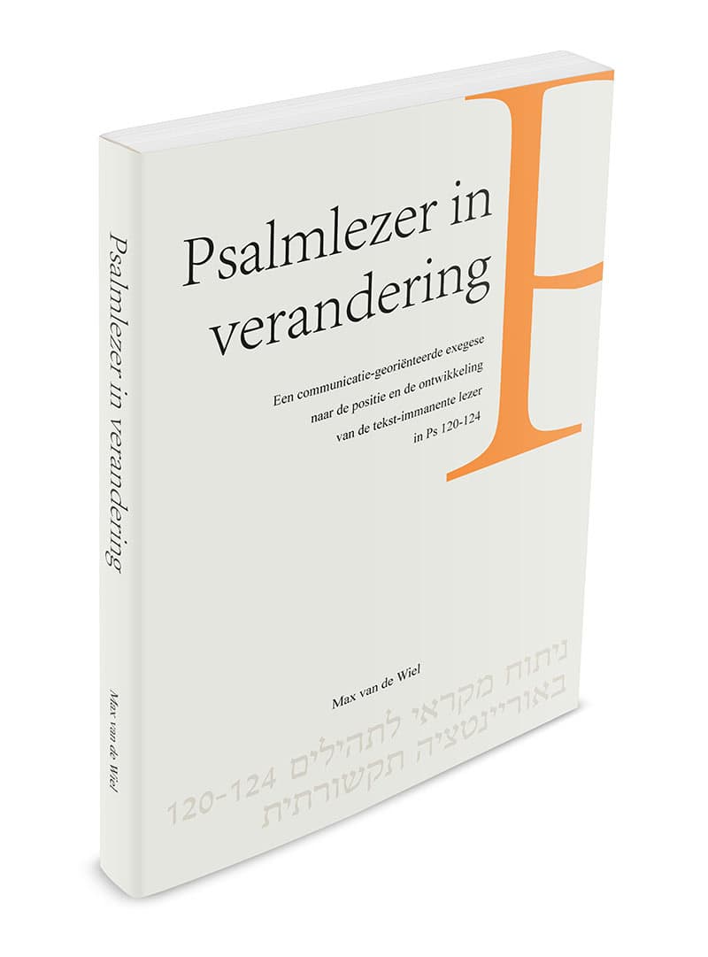 Ontwerp cover Psalmlezer in verandering